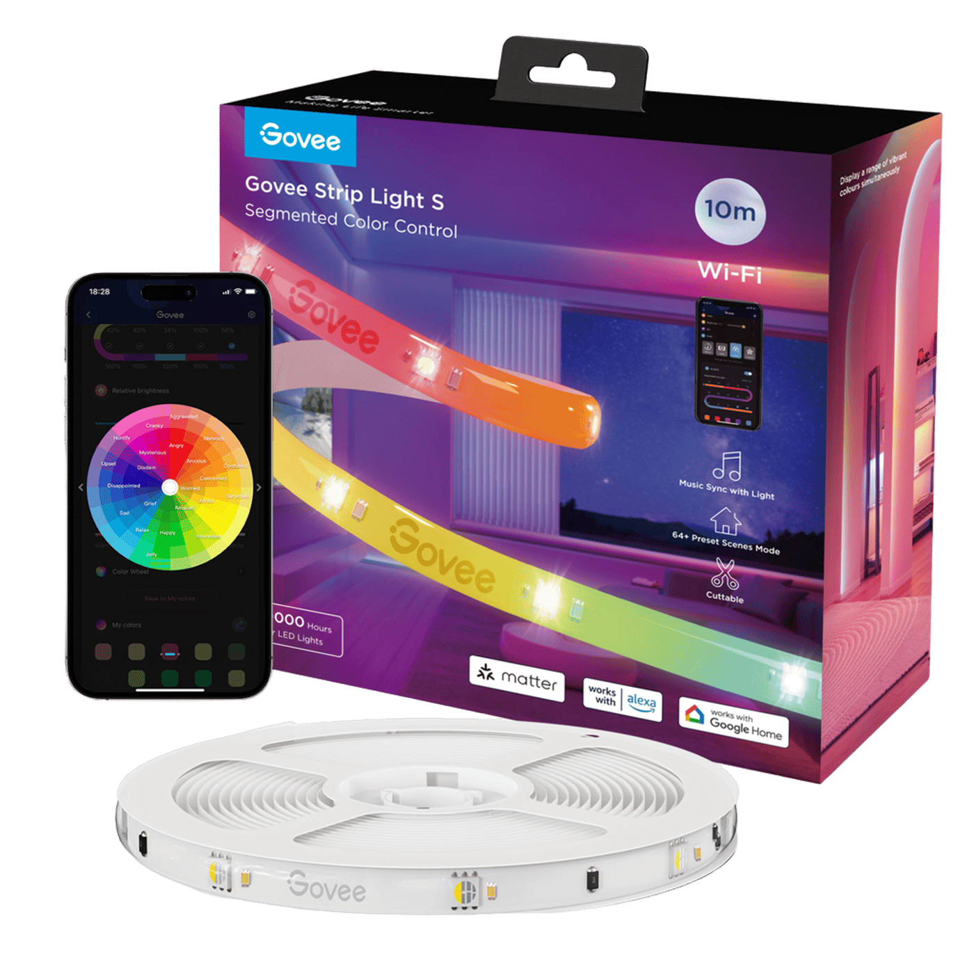 Govee RGBIC LED Lightstrip 10 m