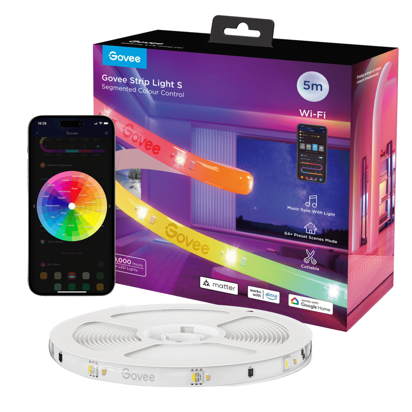 Govee RGBIC LED Lightstrip 5 m