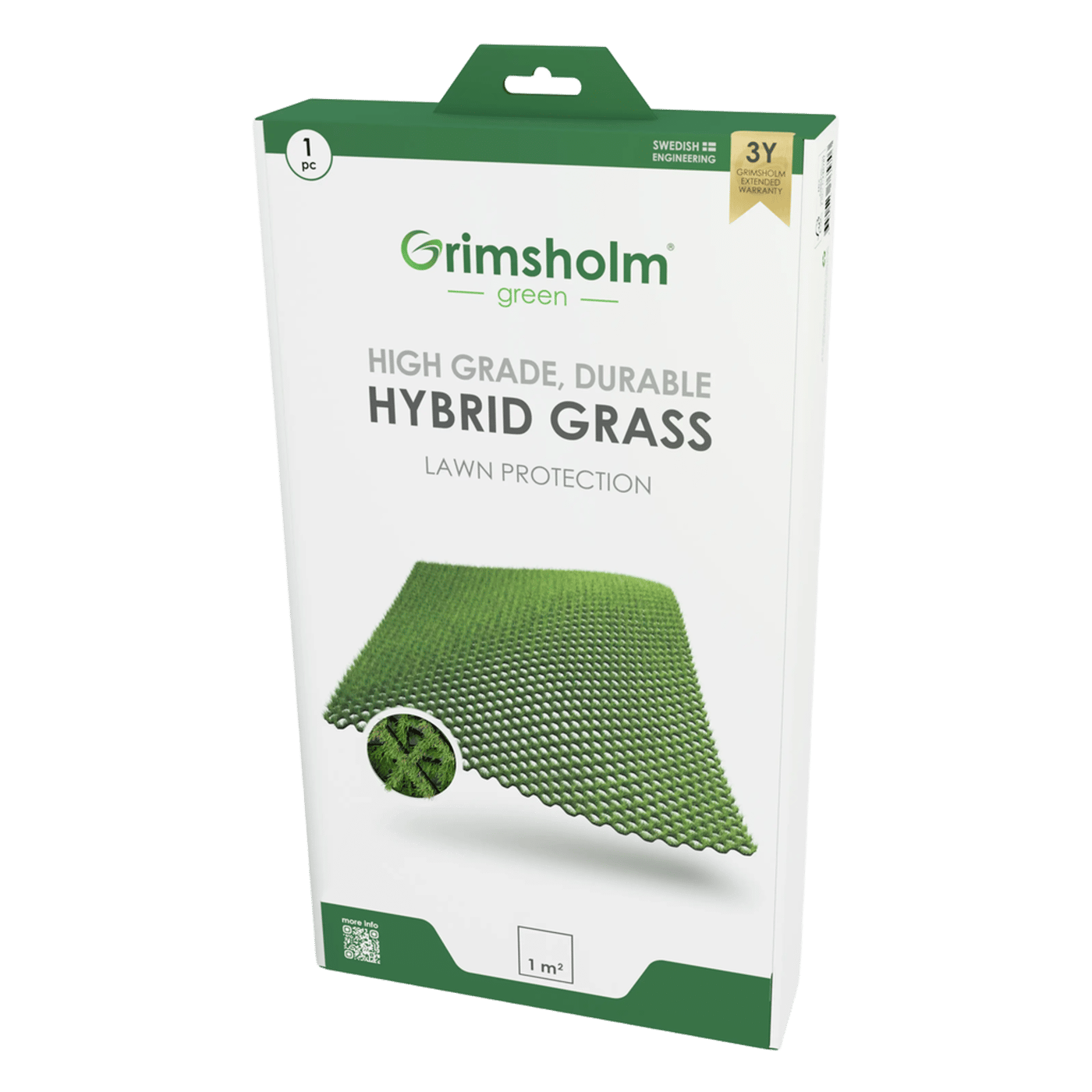 Grimsholm Hybridgräs Premium 1×1 m