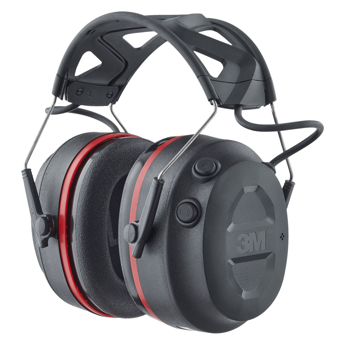 3M Pro-Protect hörselskydd med Bluetooth Svart