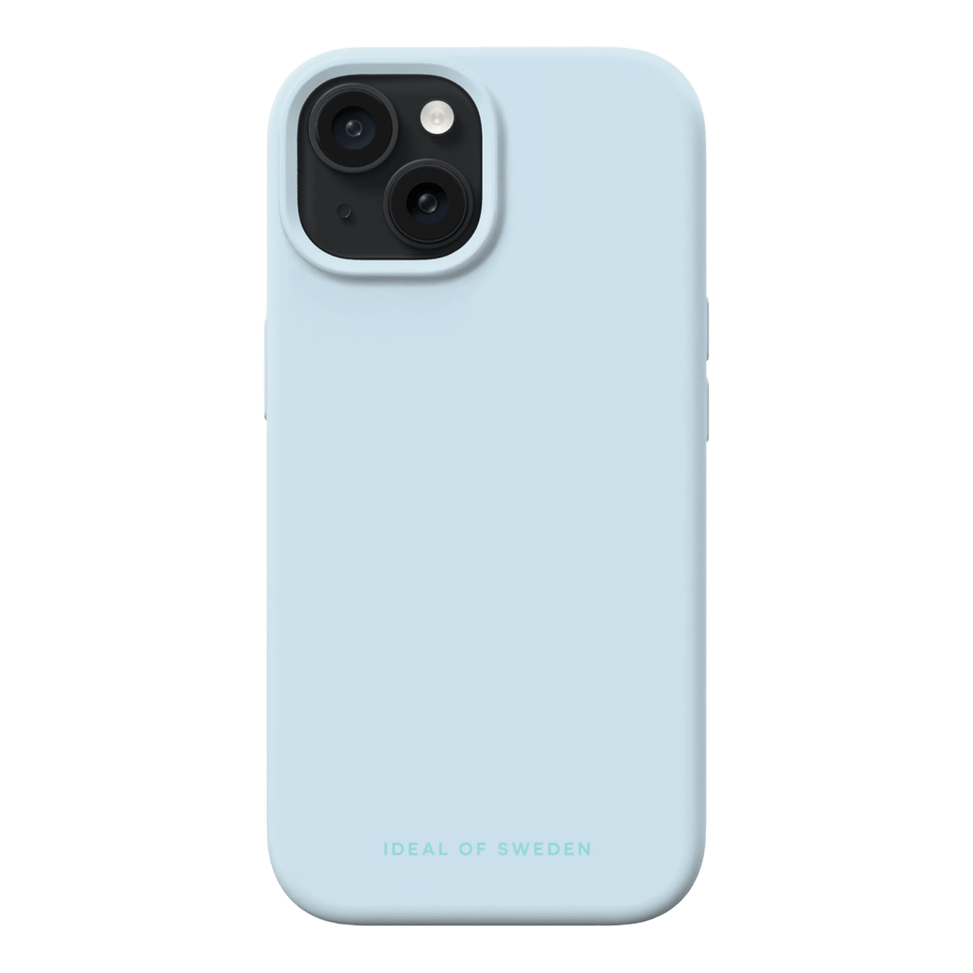 IDEAL OF SWEDEN Silicone MagSafe Case for iPhone 13, 14, 15, 16e og 17e Light Blue