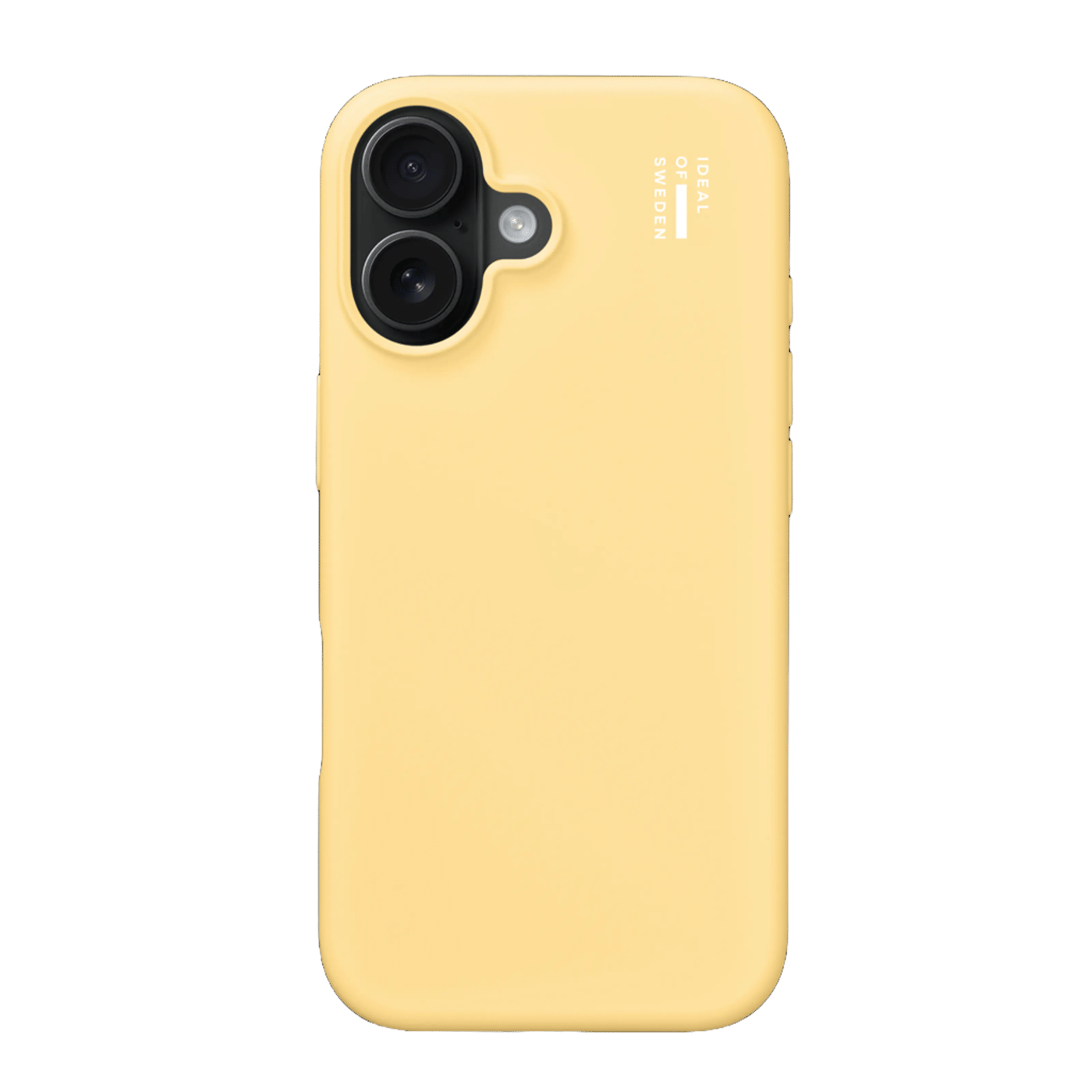 IDEAL OF SWEDEN Silicone MagSafe Case för iPhone 16 Soft Lemon