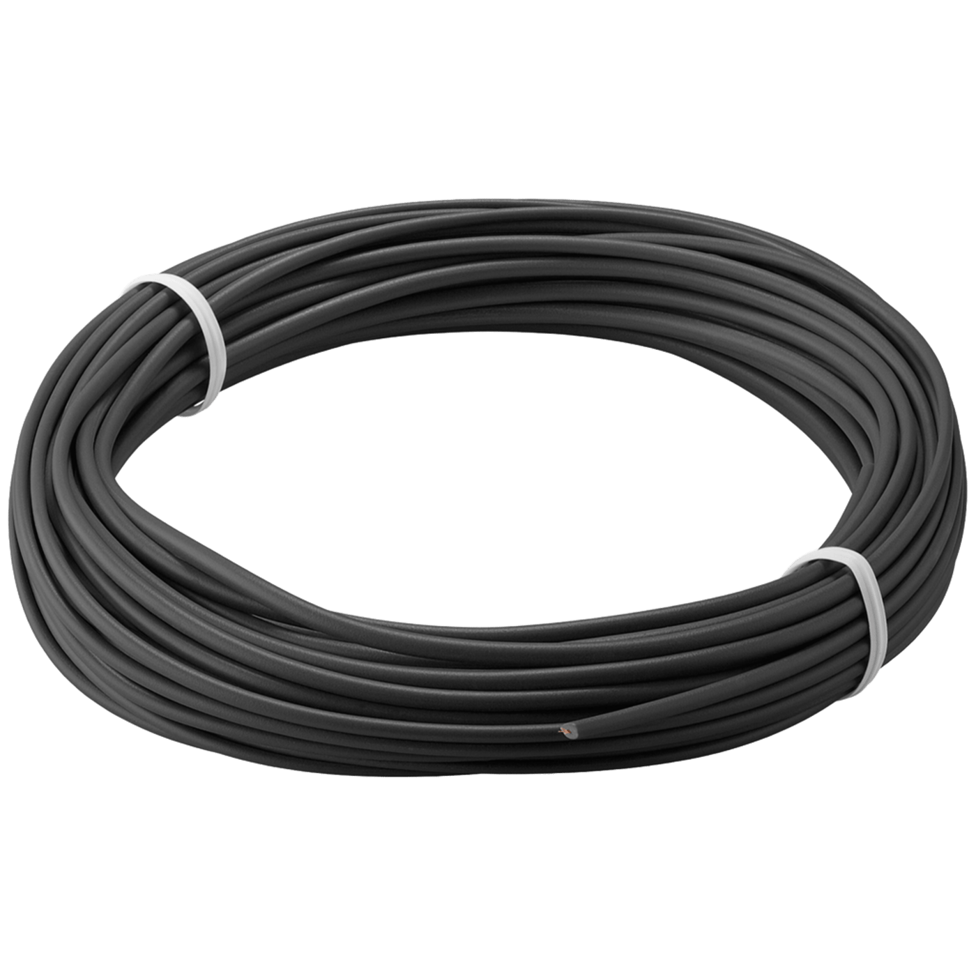 Isolert koblingstråd 0,14 mm² Svart