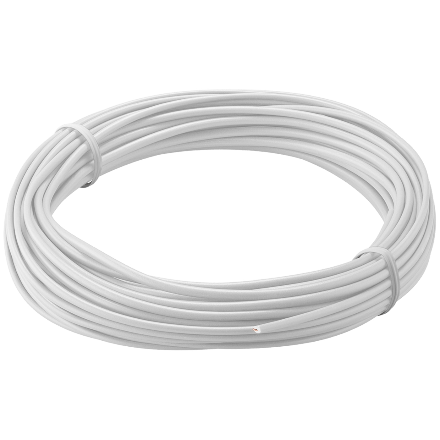 Isolert koblingstråd 0,14 mm² Hvit