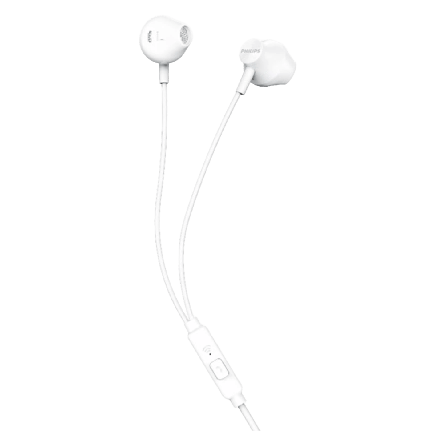 Philips TAUE101 in-ear-hörlurar med mikrofon Vit