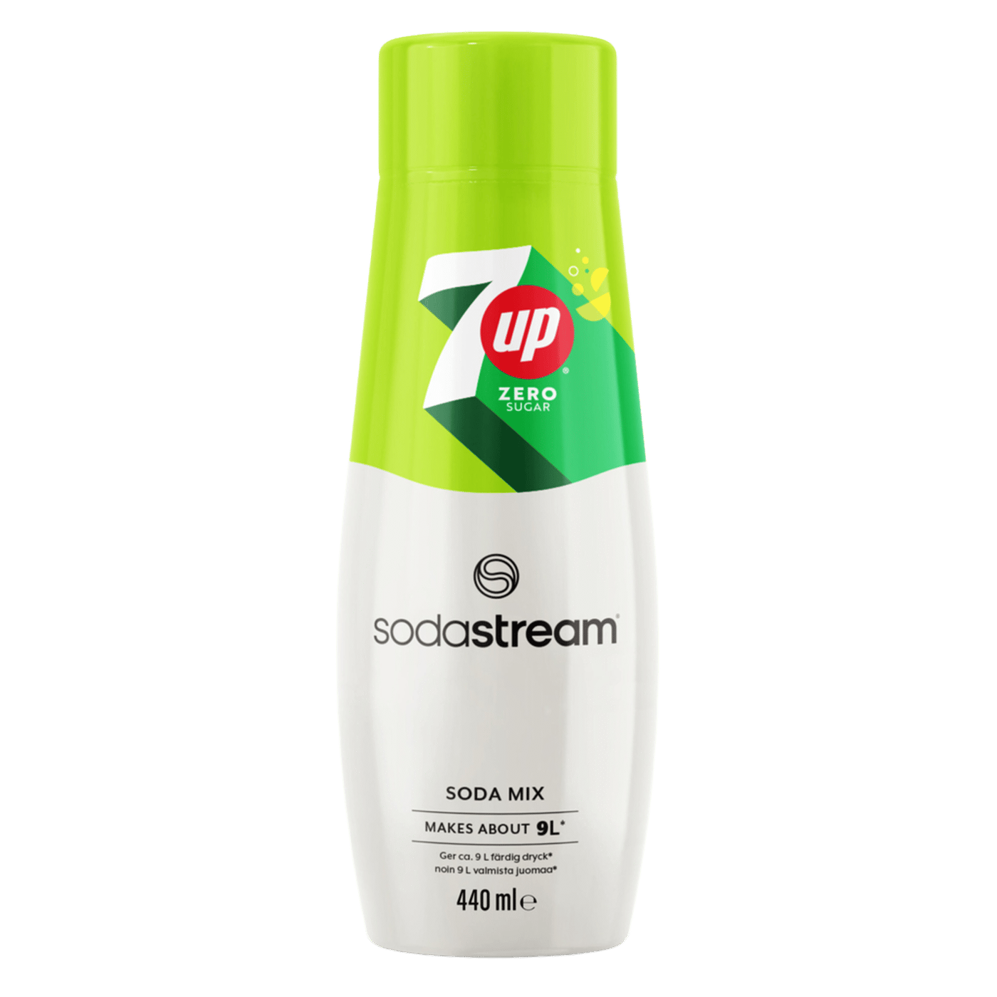 Sodastream 7UP Zero smakkoncentrat 440 ml flaska