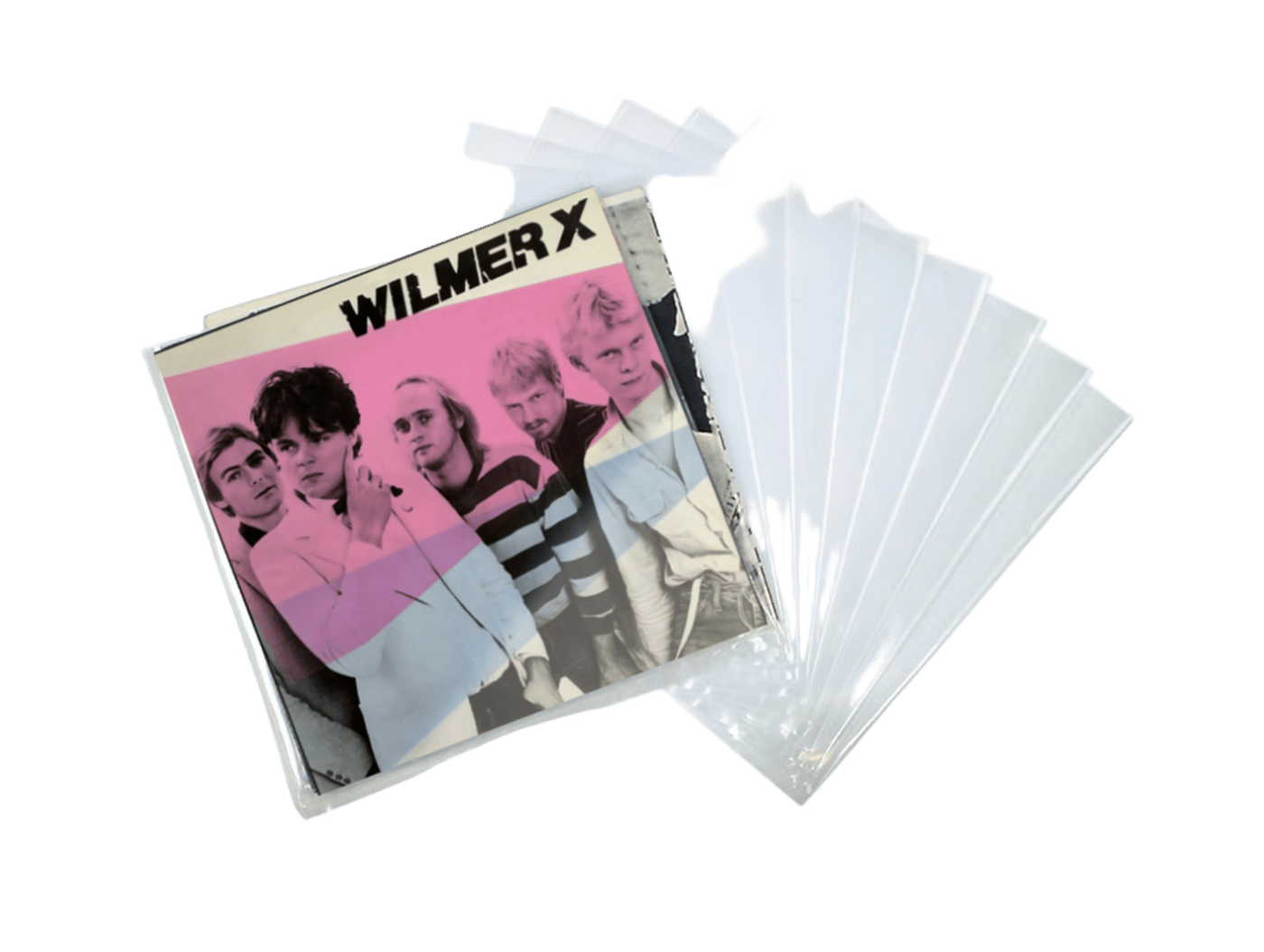 Plastfickor för vinylsinglar 25-pack