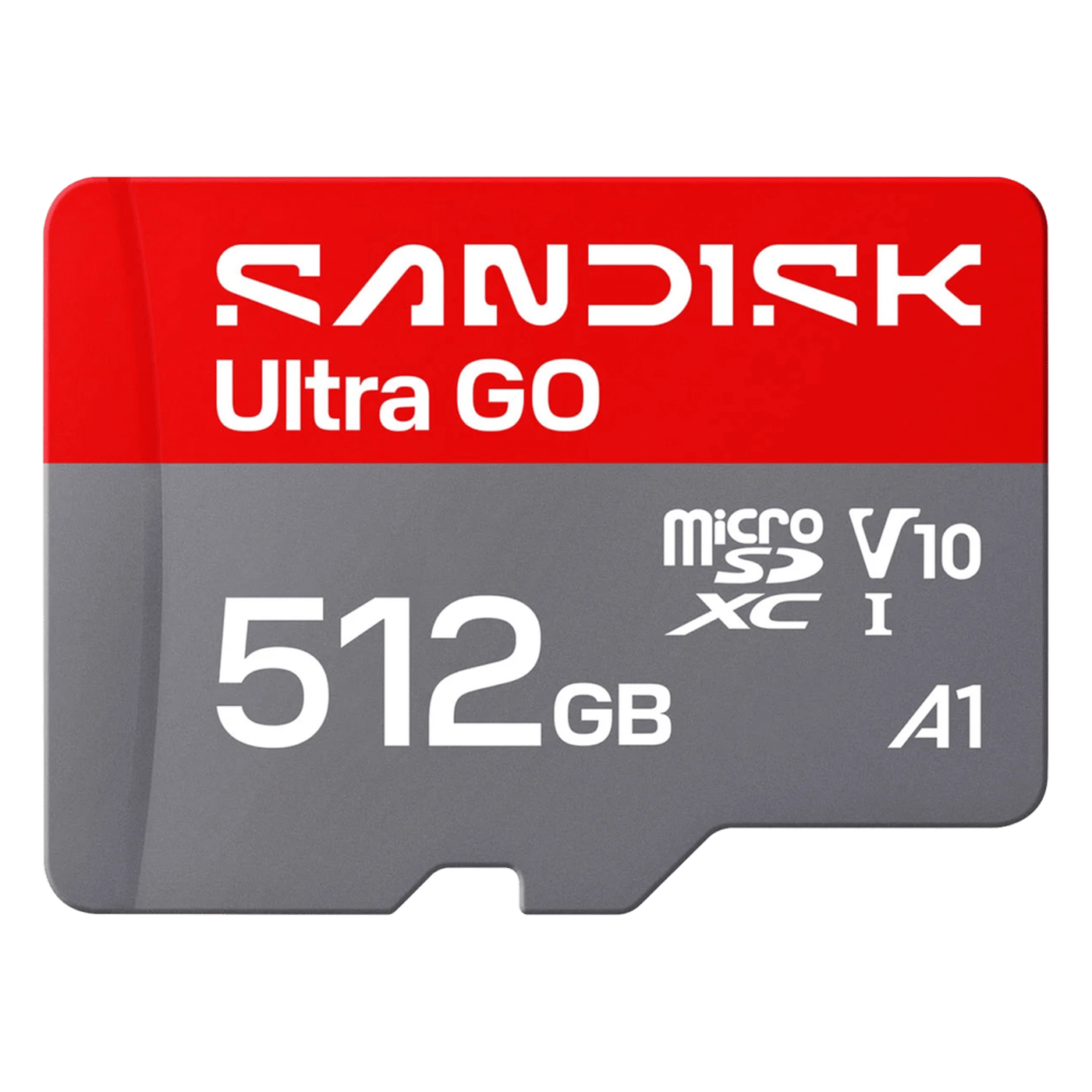 Sandisk microSD Ultra Go minneskort 512 GB – 190 MB/s