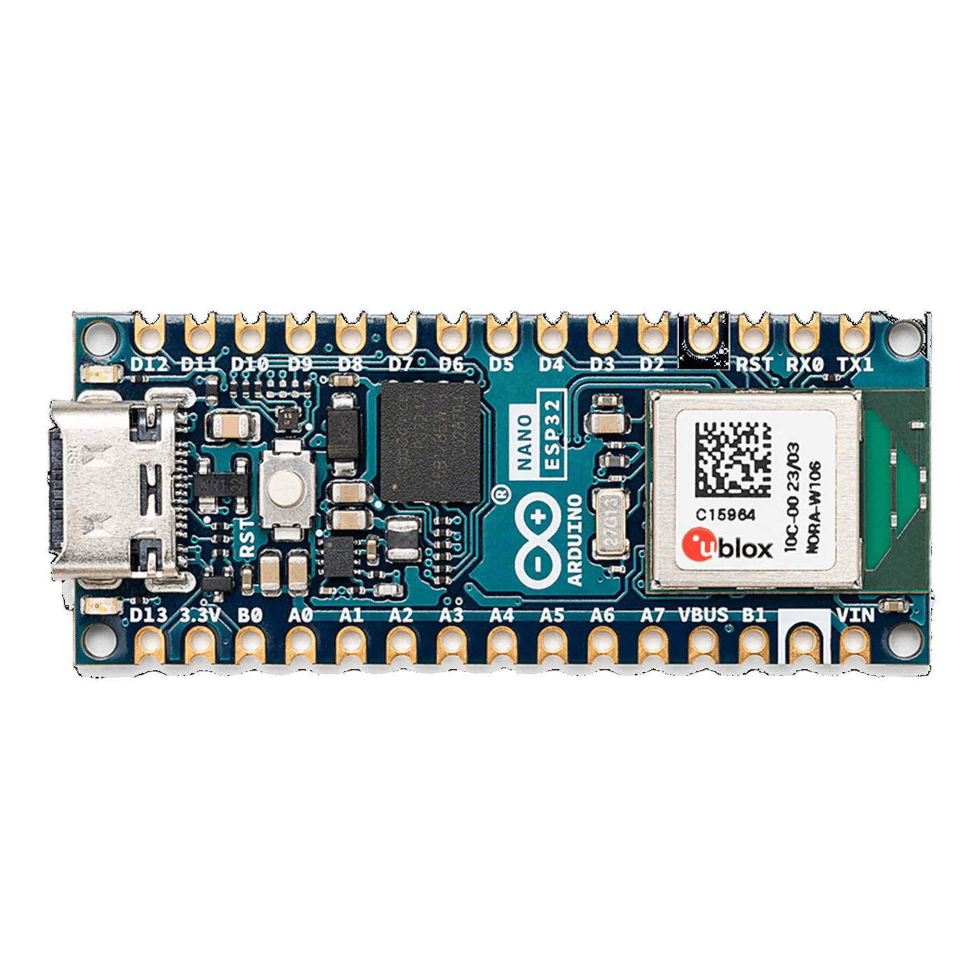 Arduino Nano ESP32 utvecklingskort