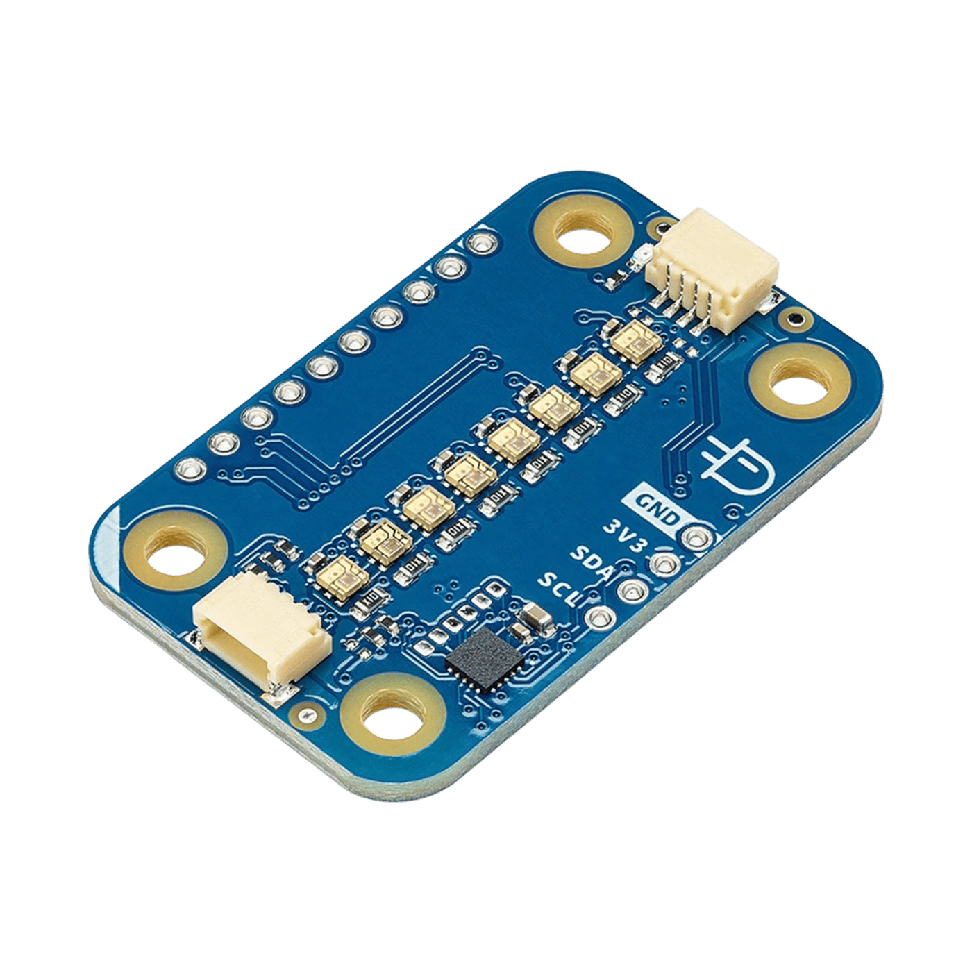 Arduino Modulino Pixels – LED-modul med 8 RGB-lysdioder