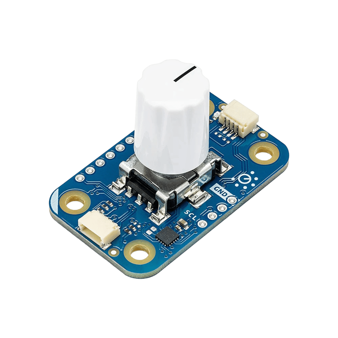 Arduino Modulino Knob – vridgivare med tryckknapp