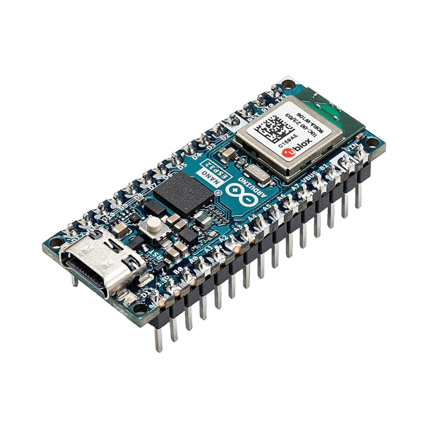 Arduino Nano ESP32 utvecklingskort med wifi och Bluetooth
