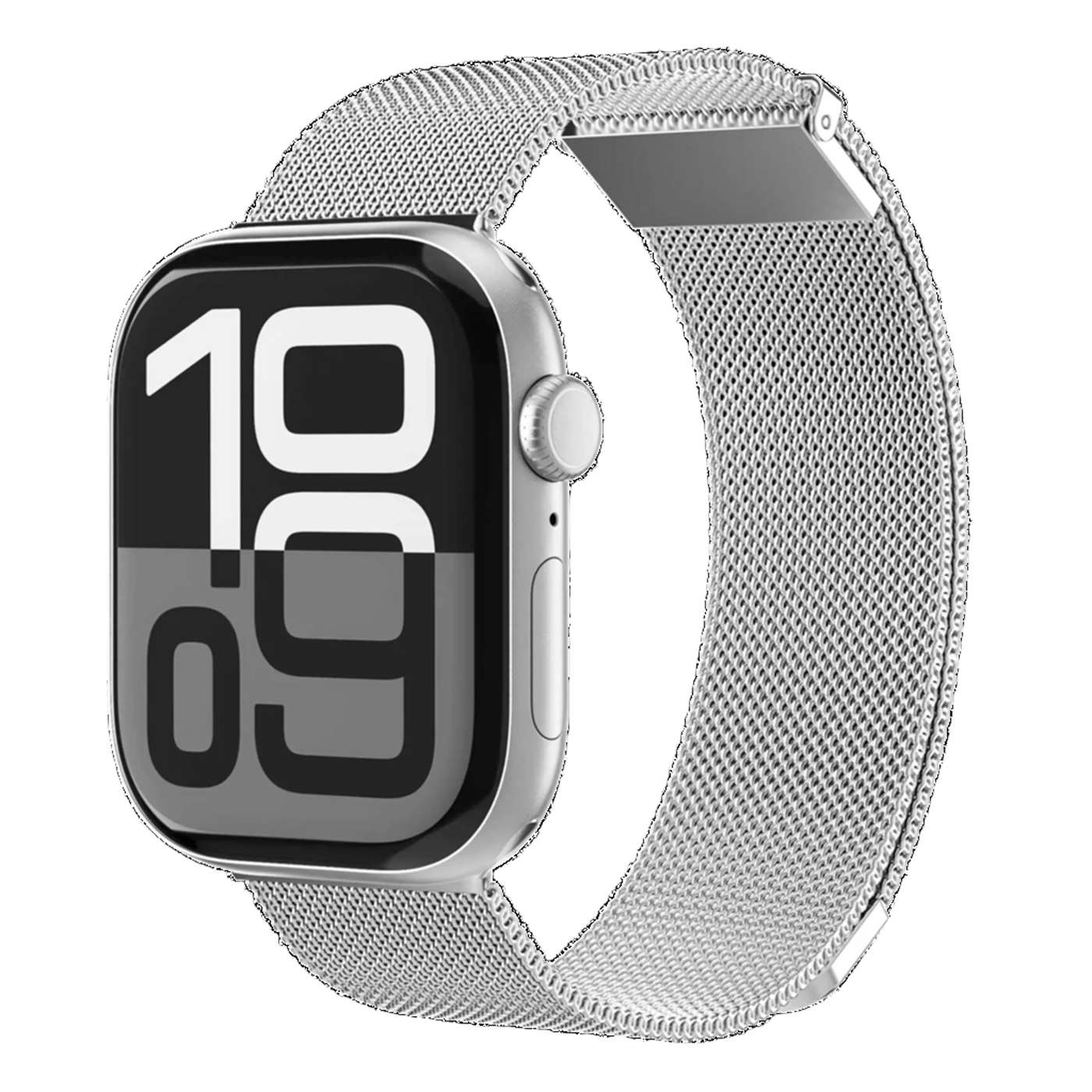 Vonmählen Milanese Loop 2 till Apple Watch 44/45/46/49 mm Silver