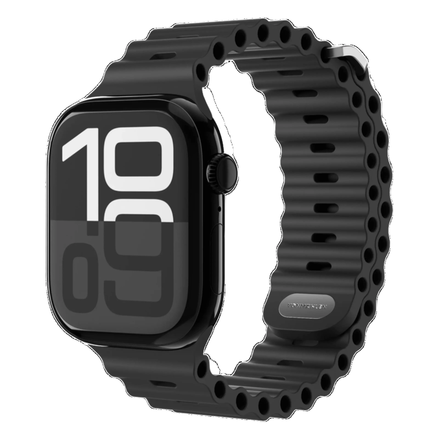 Vonmählen Wave Band 2 till Apple Watch 40/41/42 mm Black