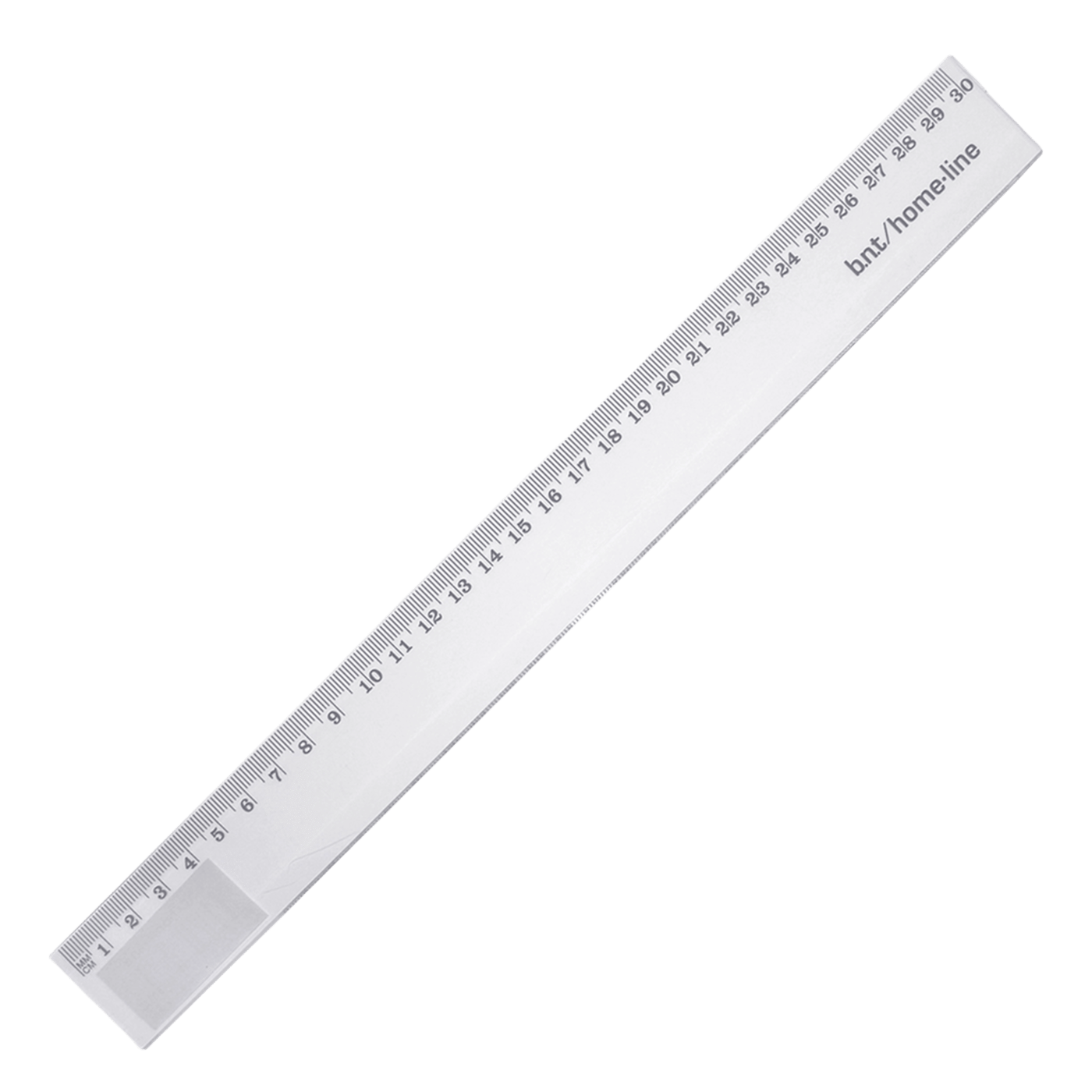 BNT Office Linjal 30 cm transparent