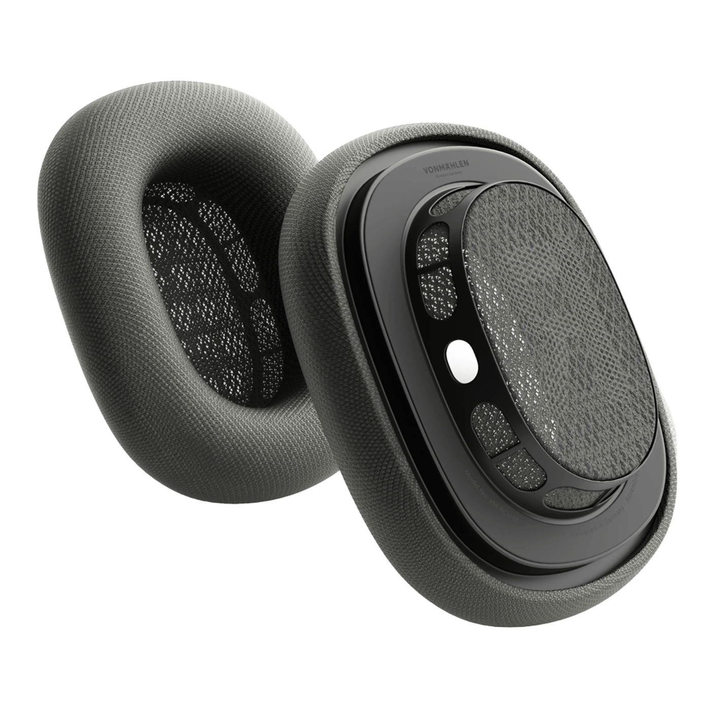 Vonmählen Ersättningsöronkuddar med memory foam till AirPods Max Svart