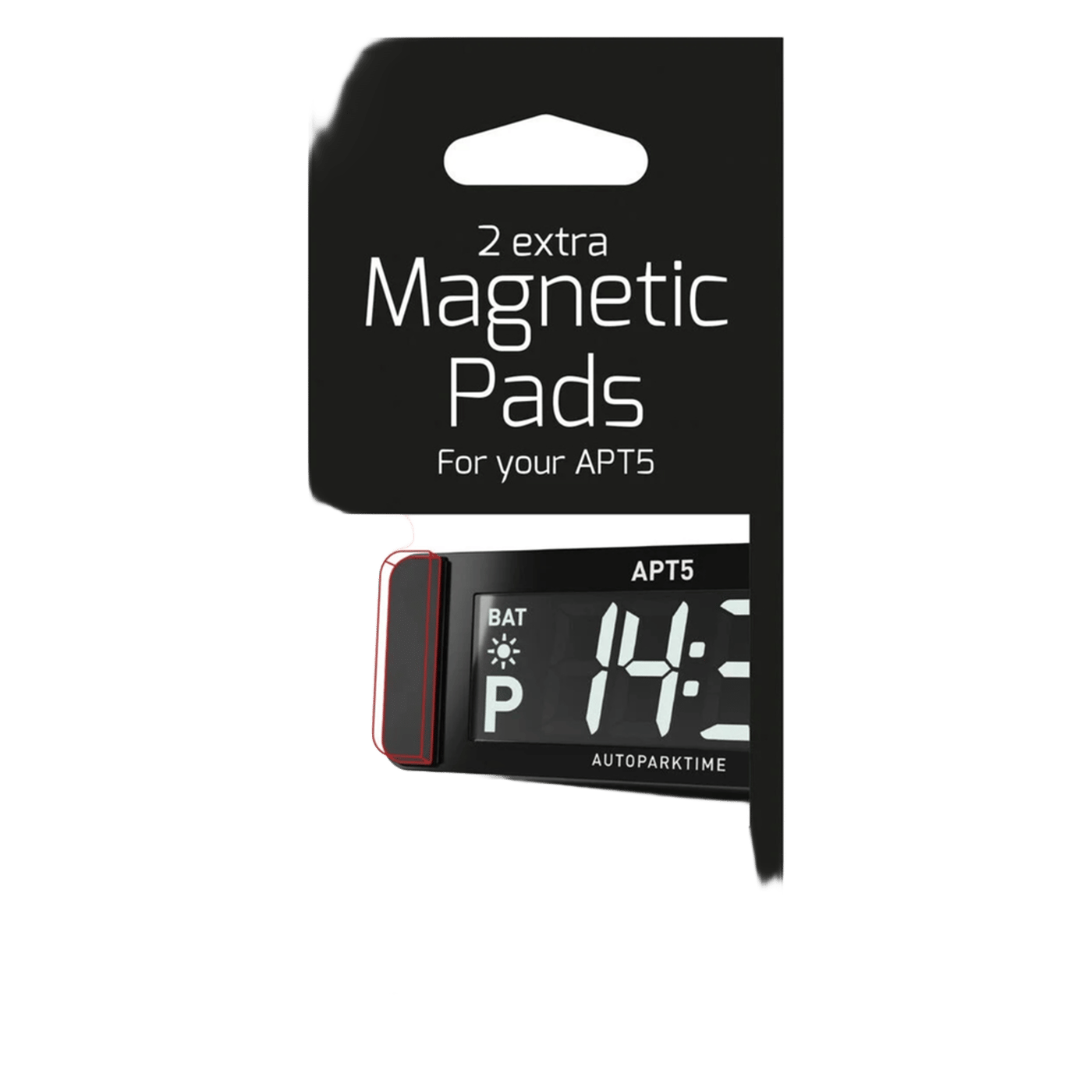 Auto park time APT5 magnetfäste 2-pack