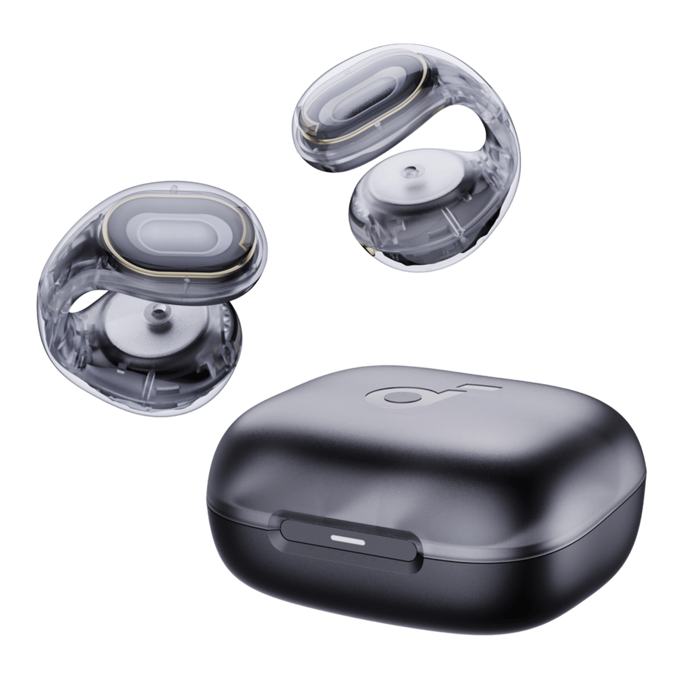 Soundcore C30i open ear-hörlurar med clip-on-design Svart