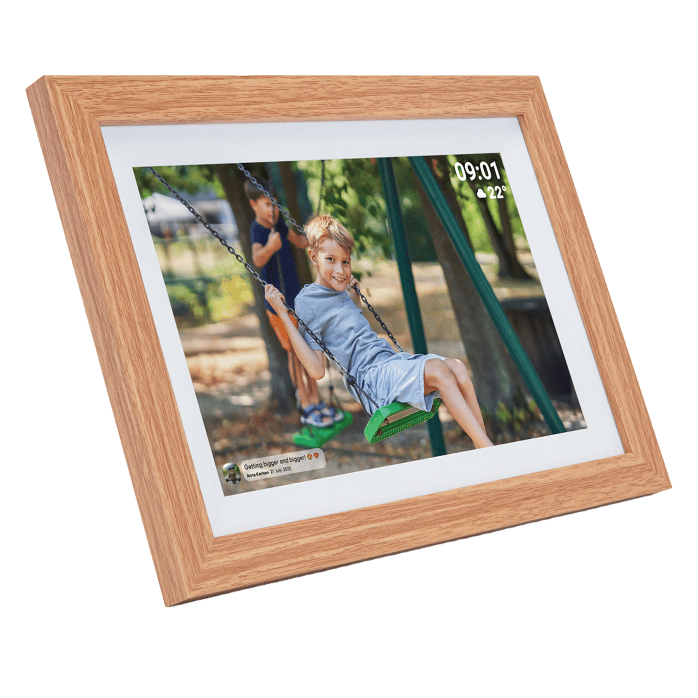 Digital Frameo fotoram 10,1” med wifi Eklaminat