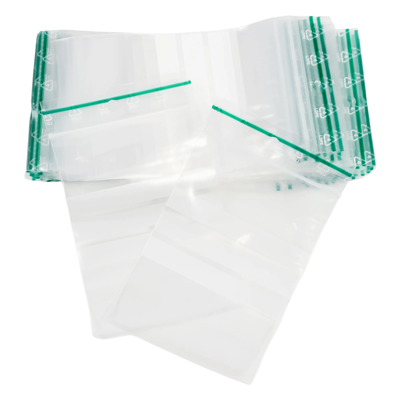 Zip-påse med skrivfält 70x100 mm, 100-pack