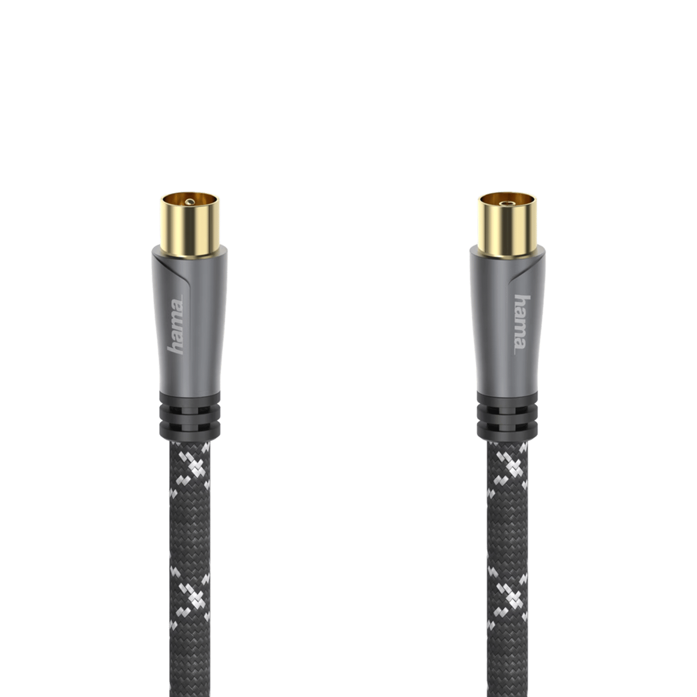 Hama Antennkabel med quad-skärmning 120 dB 3 m