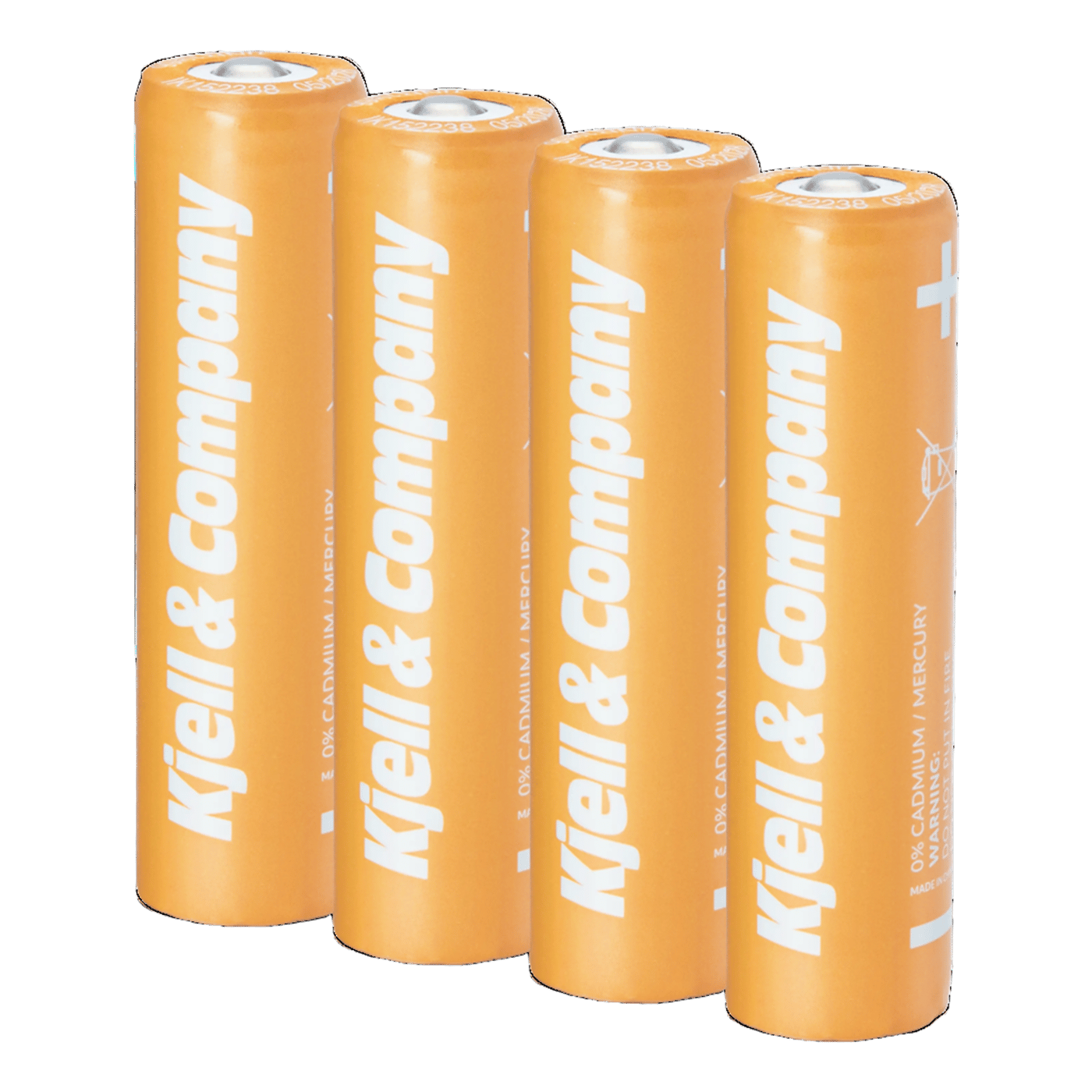 Kjell & Company 18650 Li-ion-batteri 3,6 V 2600 mAh 4-pack