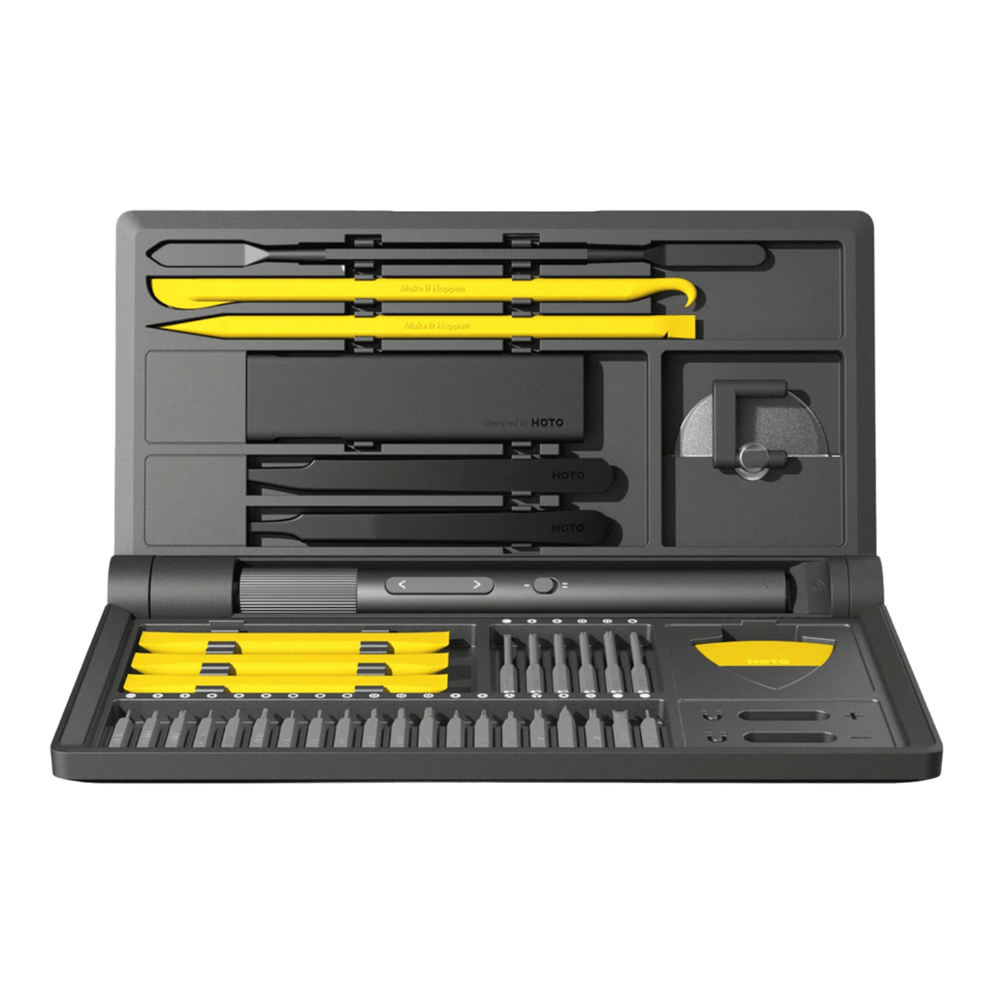 HOTO Precision Screwdriver Kit Pro elektrisk skrutrekkersett 48 deler