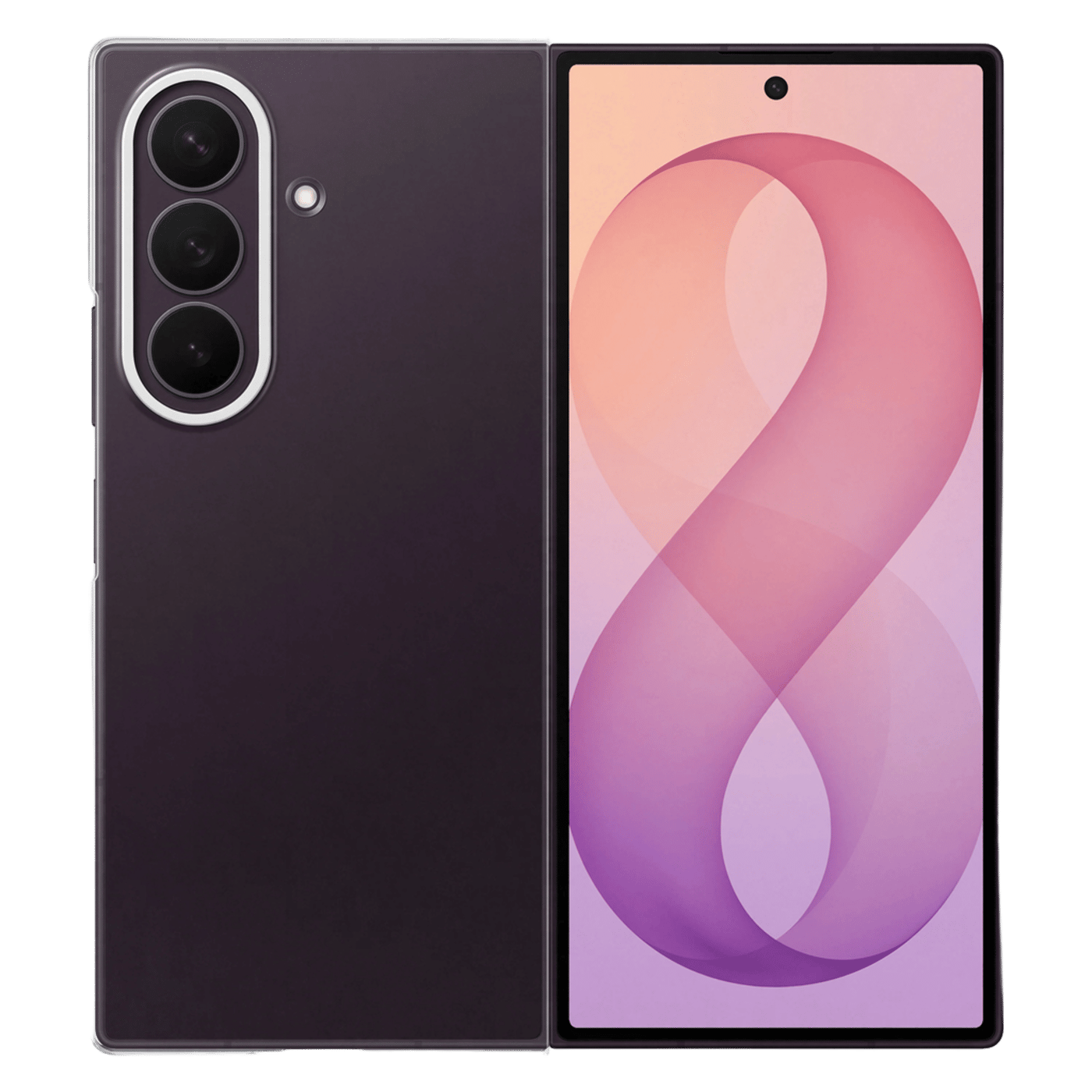 Samsung Galaxy Z Fold8 Ultra Clear Case Transparent
