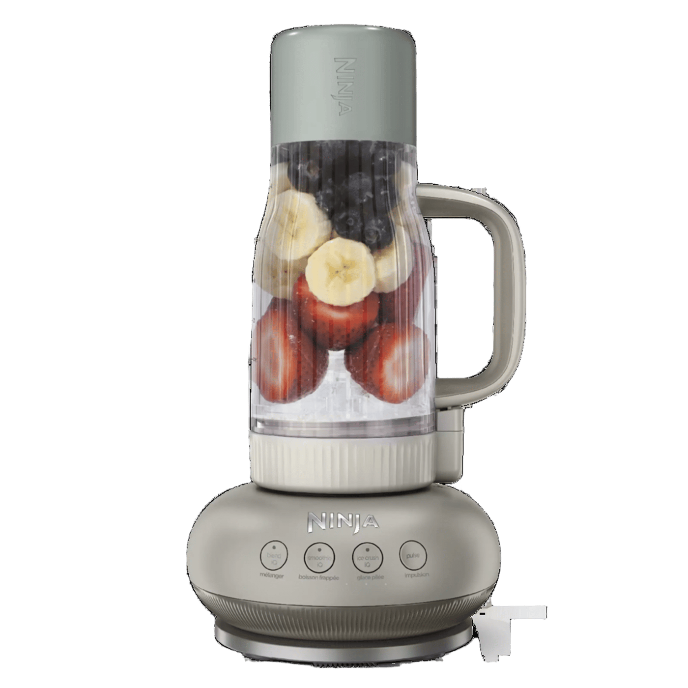Ninja BlendBoss personlig mixer med resebägare Stone