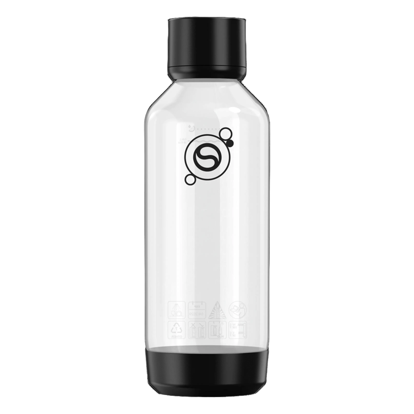 Sodastream Fizz & Refresh kullsyreflaske 1 L Sort