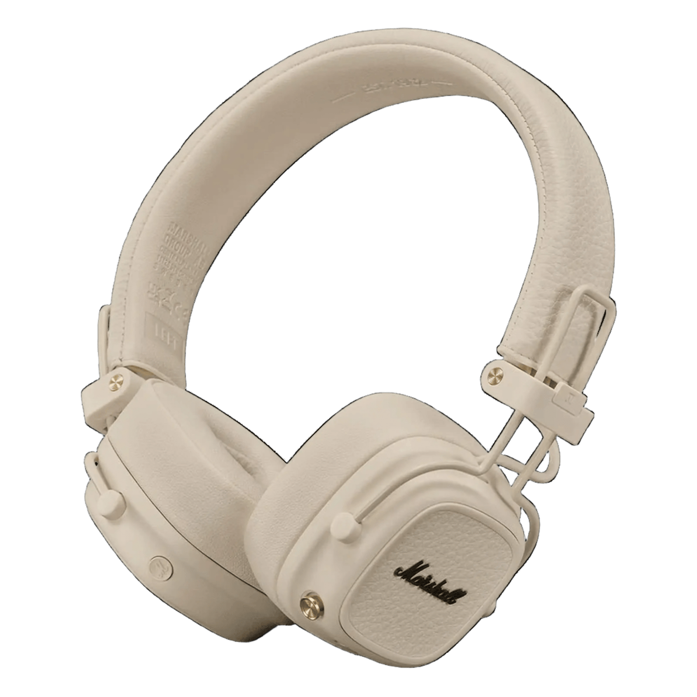 Marshall Major V trådlösa on-ear-hörlurar Cream