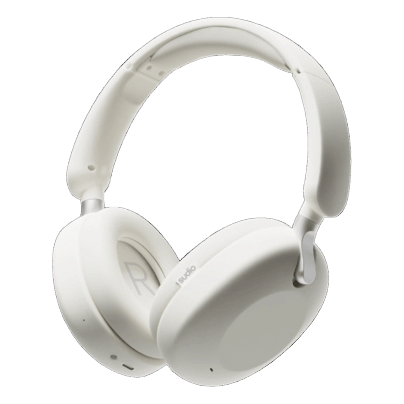 Sudio K2 Pro trådlösa over-ear-hörlurar med ANC Vit