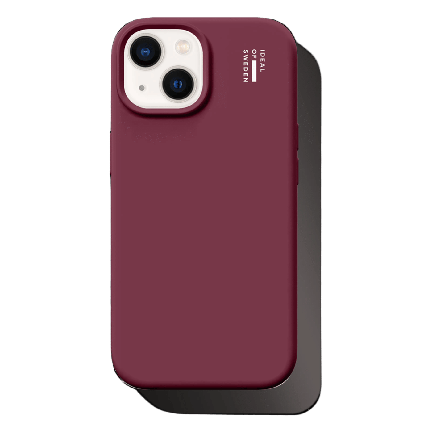 IDEAL OF SWEDEN Silicone MagSafe Case for iPhone 13, 14, 15, 16e og 17e Fine Wine