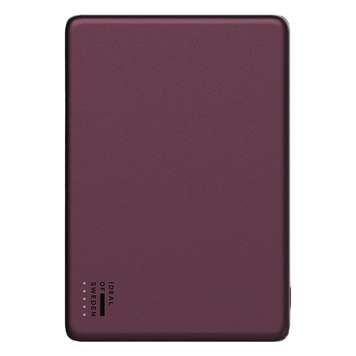 IDEAL OF SWEDEN Slim Powerbank MagSafe 5000 mAh Cherry Lacquer