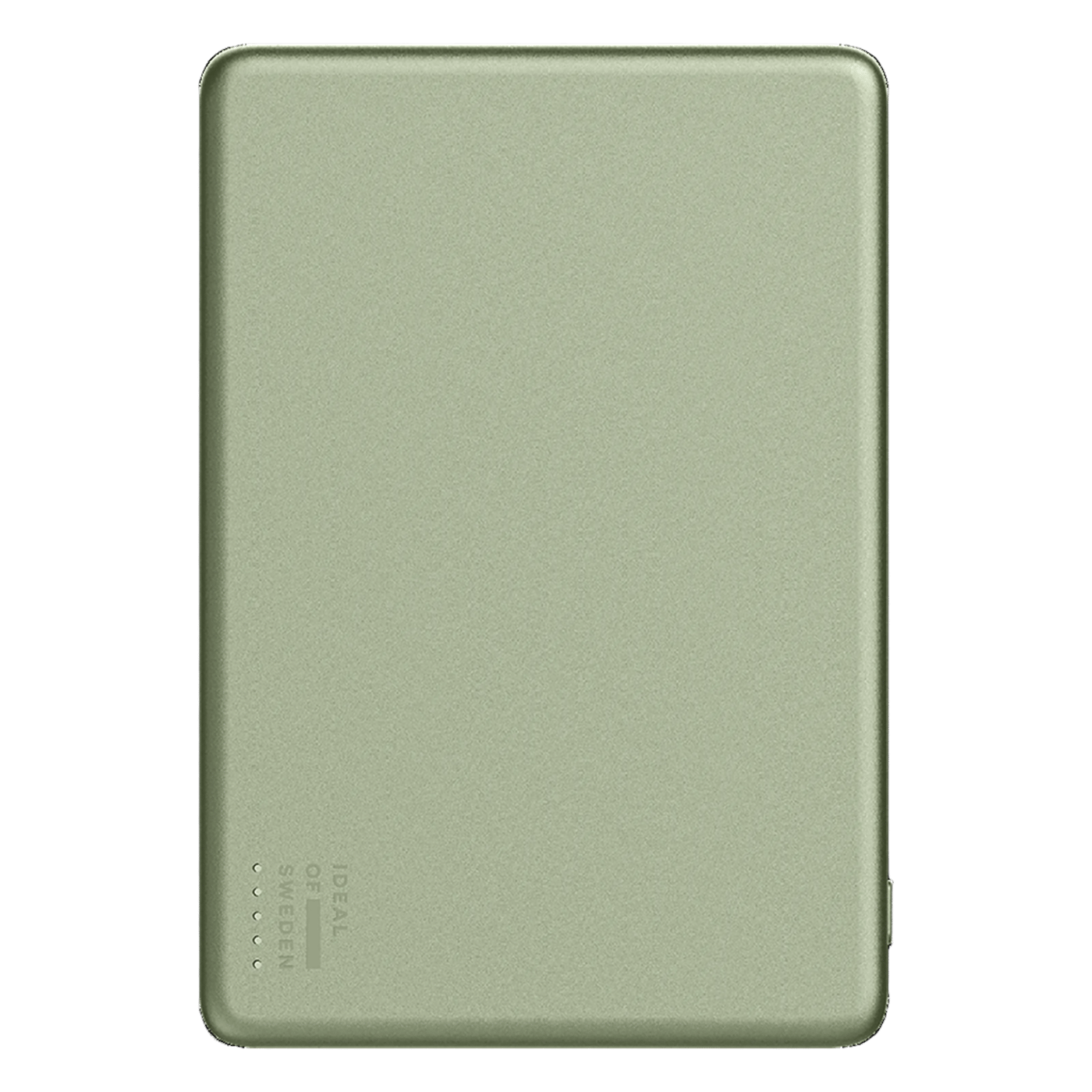 IDEAL OF SWEDEN Slim Powerbank MagSafe 5000 mAh Sage Green