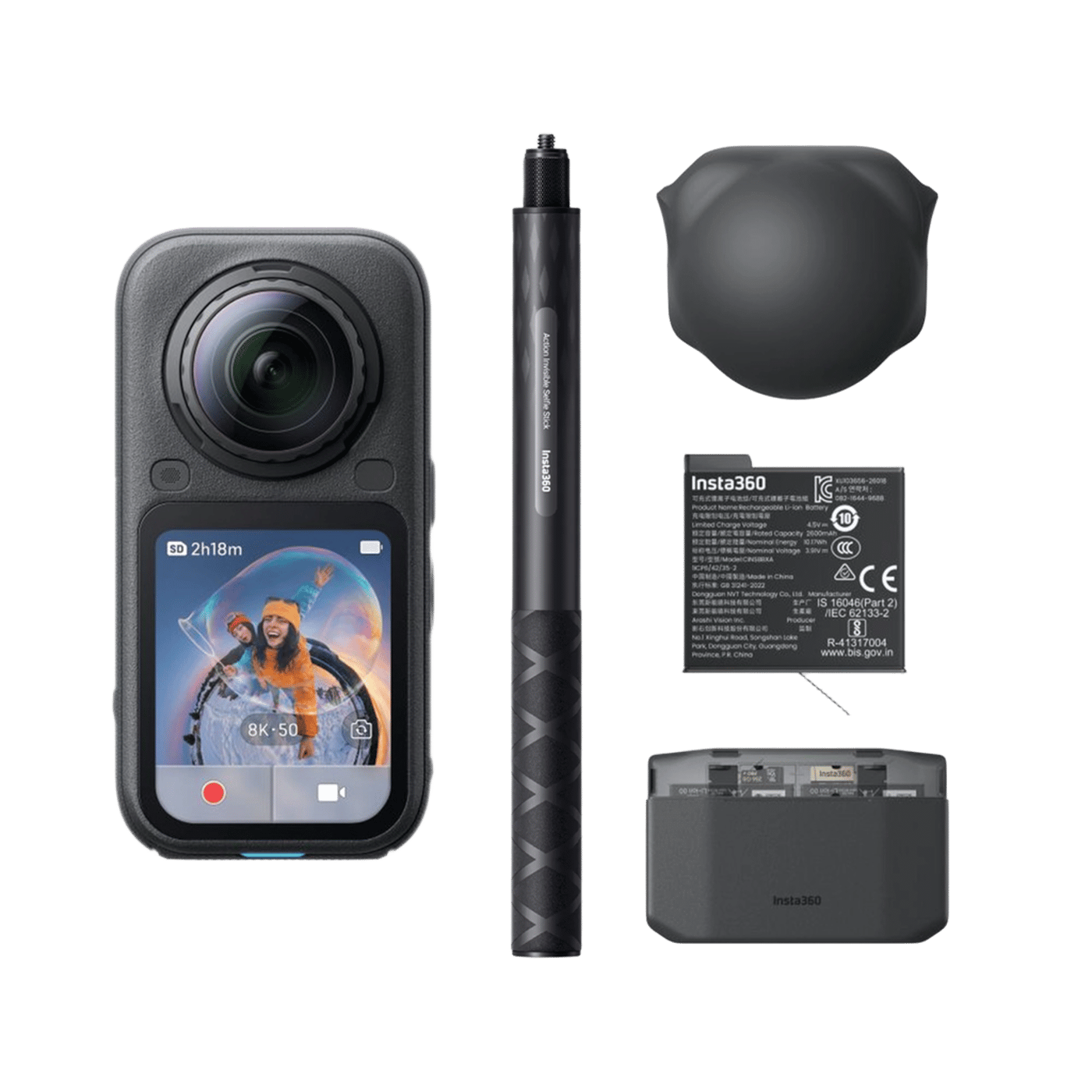 Insta360 X6 360-kamera Essentials Bundle