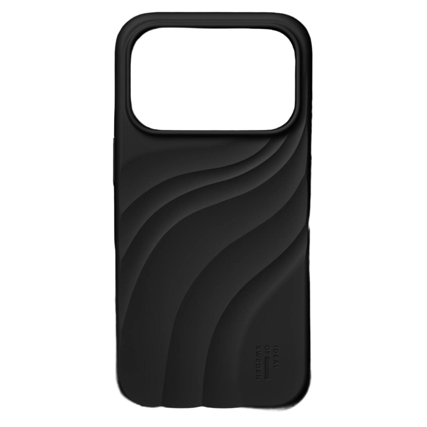 IDEAL OF SWEDEN Soft Swirl Silicone Case MagSafe till iPhone 17 Pro/18 Pro Velvet Black