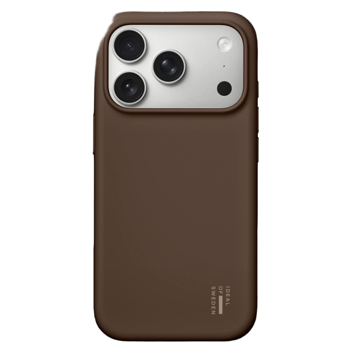 IDEAL OF SWEDEN Silicone MagSafe Case för iPhone 17 Pro Max / 18 Pro Max Mocha Mousse