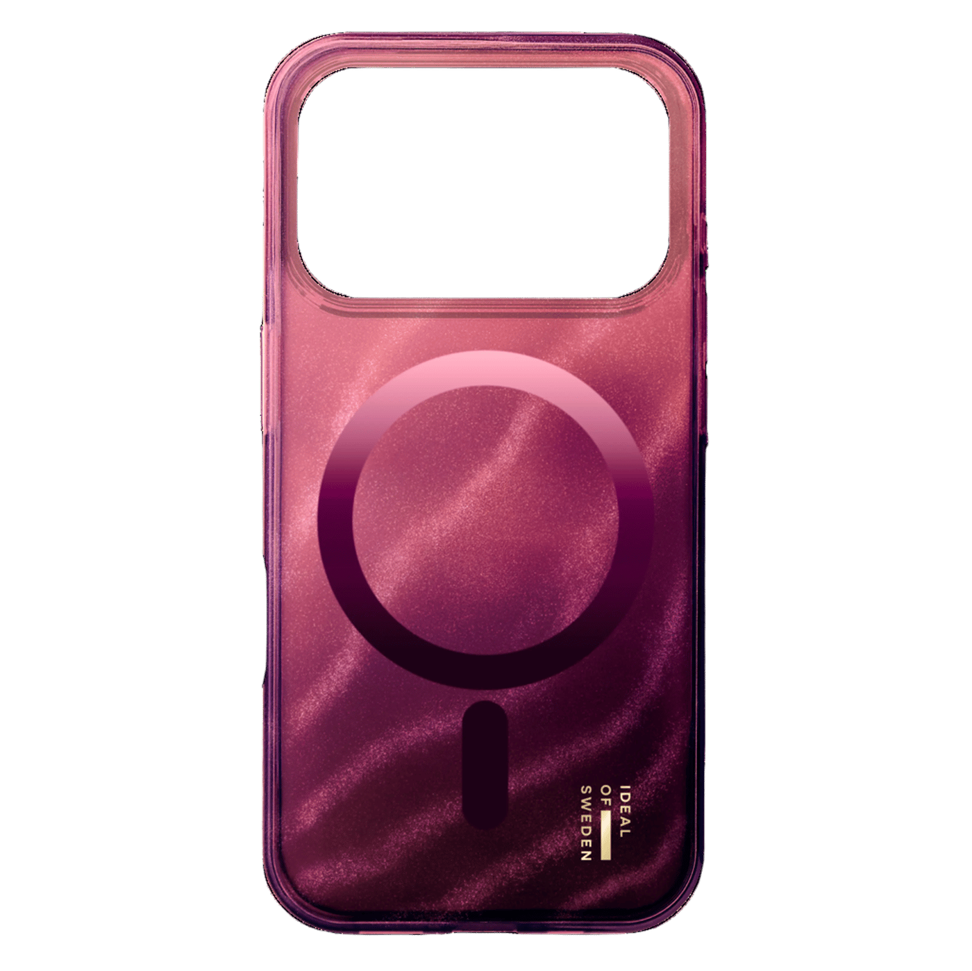 IDEAL OF SWEDEN Clear MagSafe Case for iPhone 17 Pro Max / 18 Pro Max Cherry Lacquer