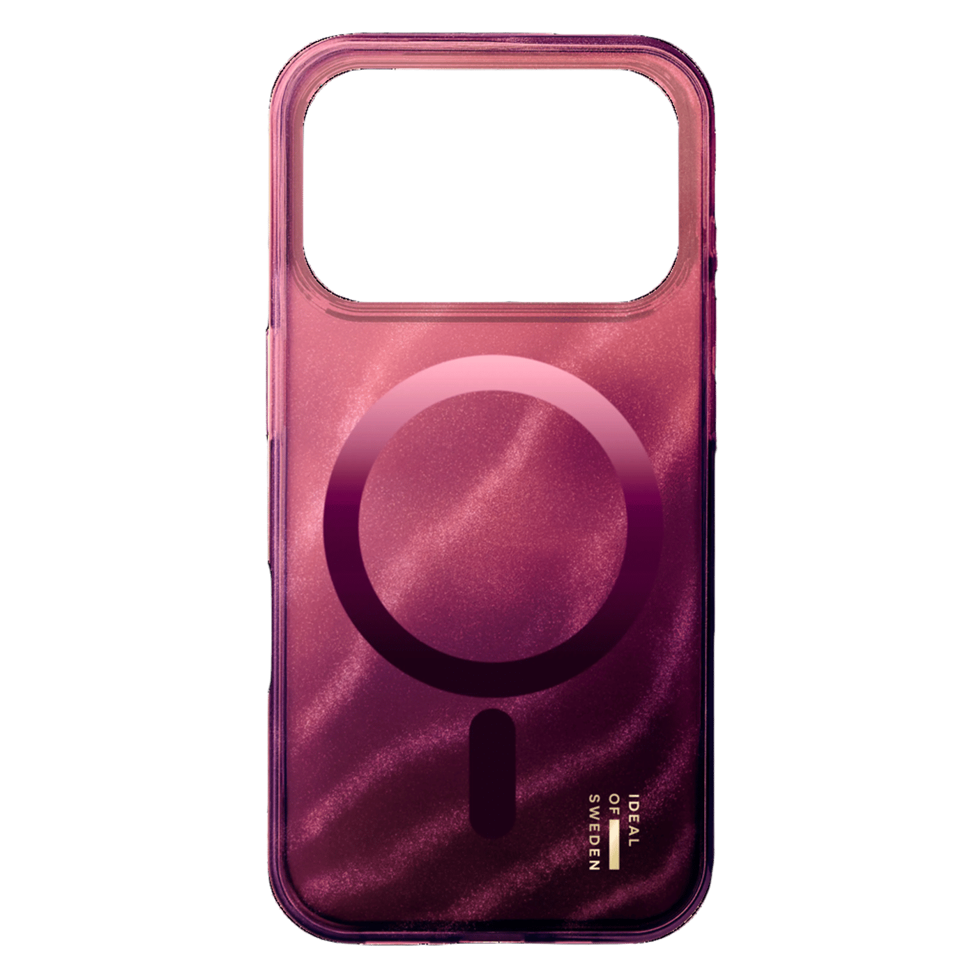 IDEAL OF SWEDEN Clear MagSafe Case för iPhone 17 Pro / 18 Pro Cherry Lacquer