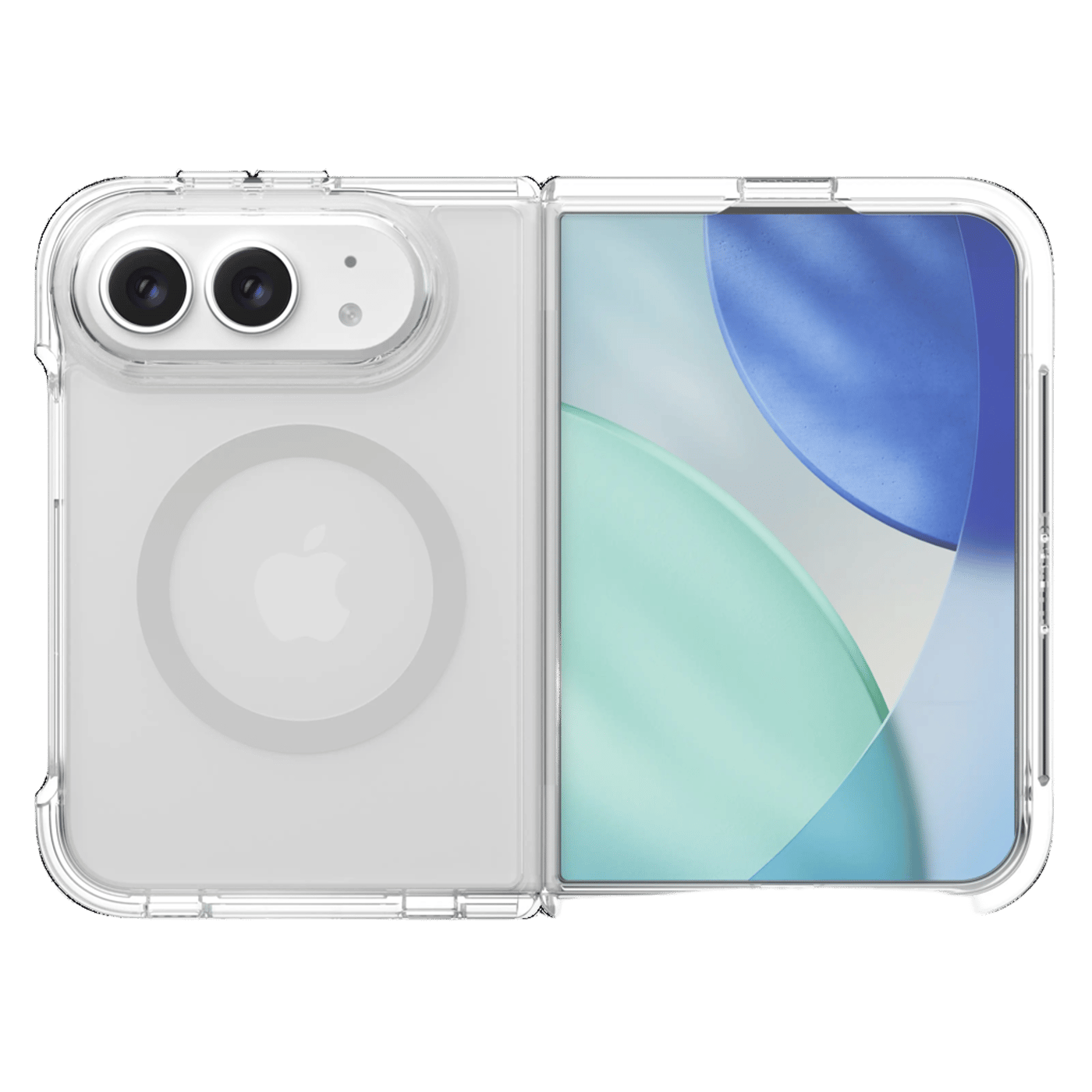 Otterbox Lumen Series-mobilskal till iPhone Duo Transparent