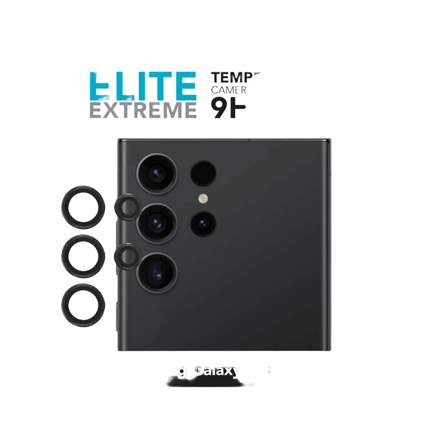 Linocell Elite Extreme Beskyttelse for kameralinsen på Galaxy S23 Ultra