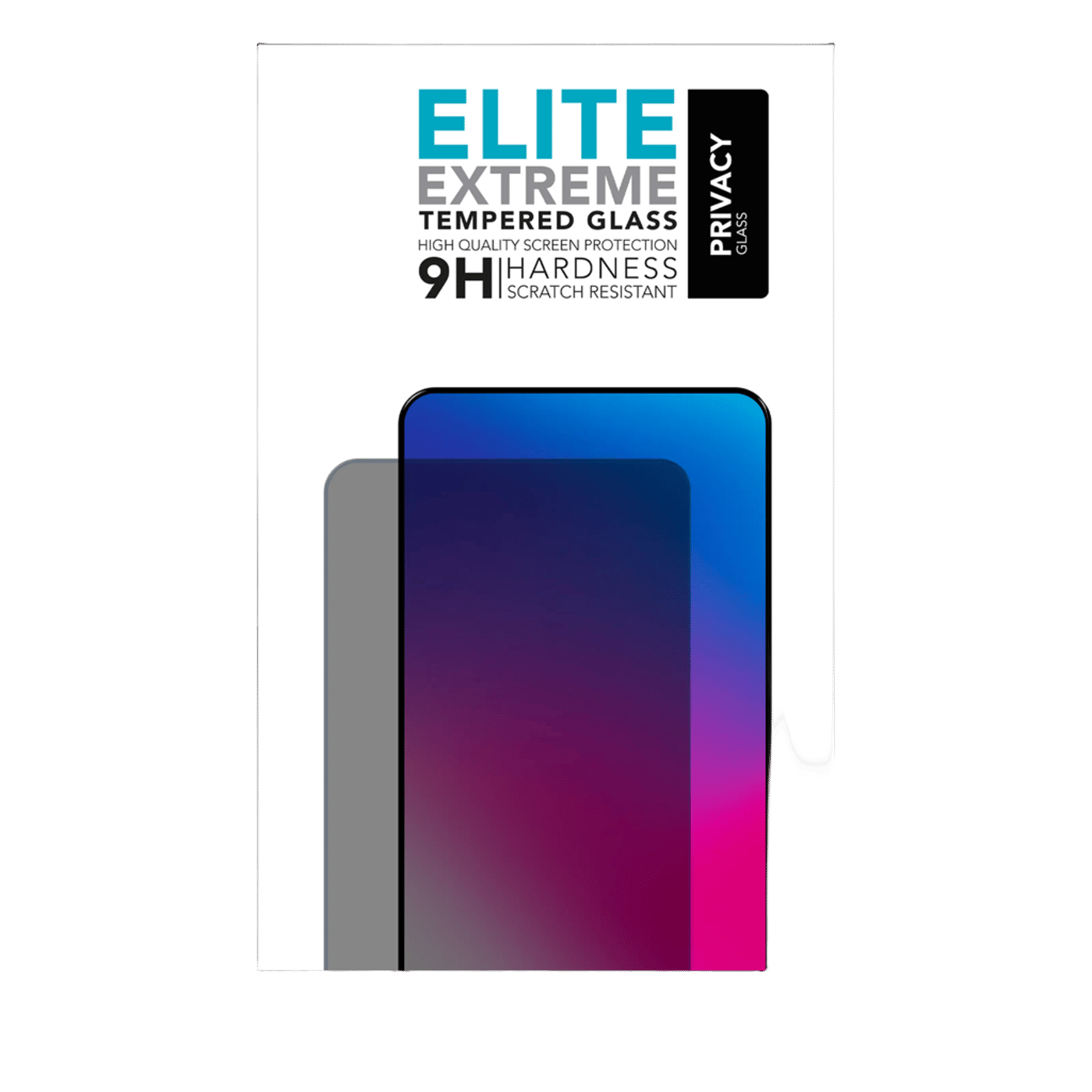 Linocell Elite Extreme Privacy Glass Skjermbeskytter for iPhone 14 Pro Max