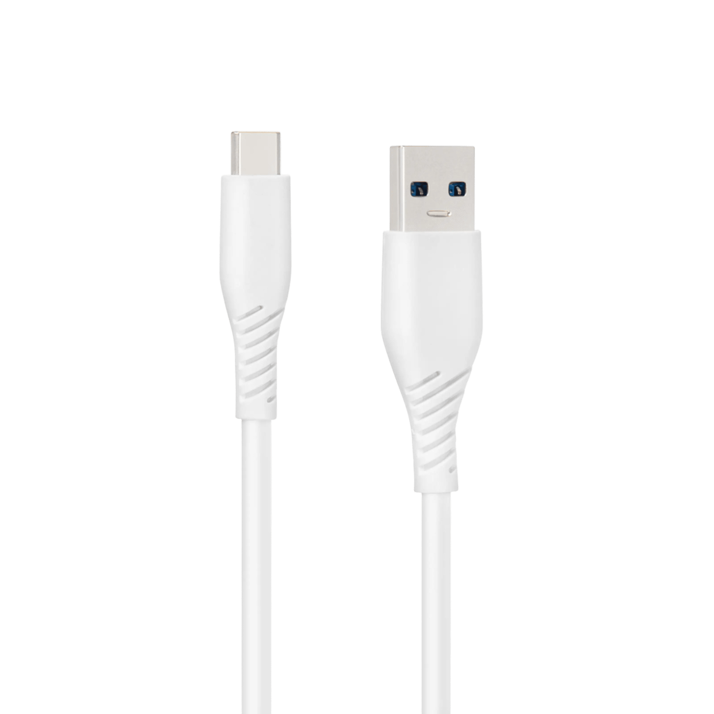 Linocell USB-A til USB-C-kabel Hvit 1 m