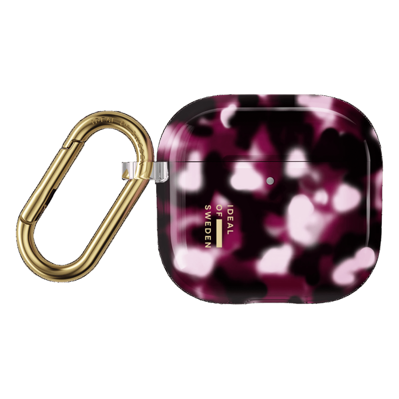 IDEAL OF SWEDEN Clear AirPods Case Gen 4 Cherry Crush