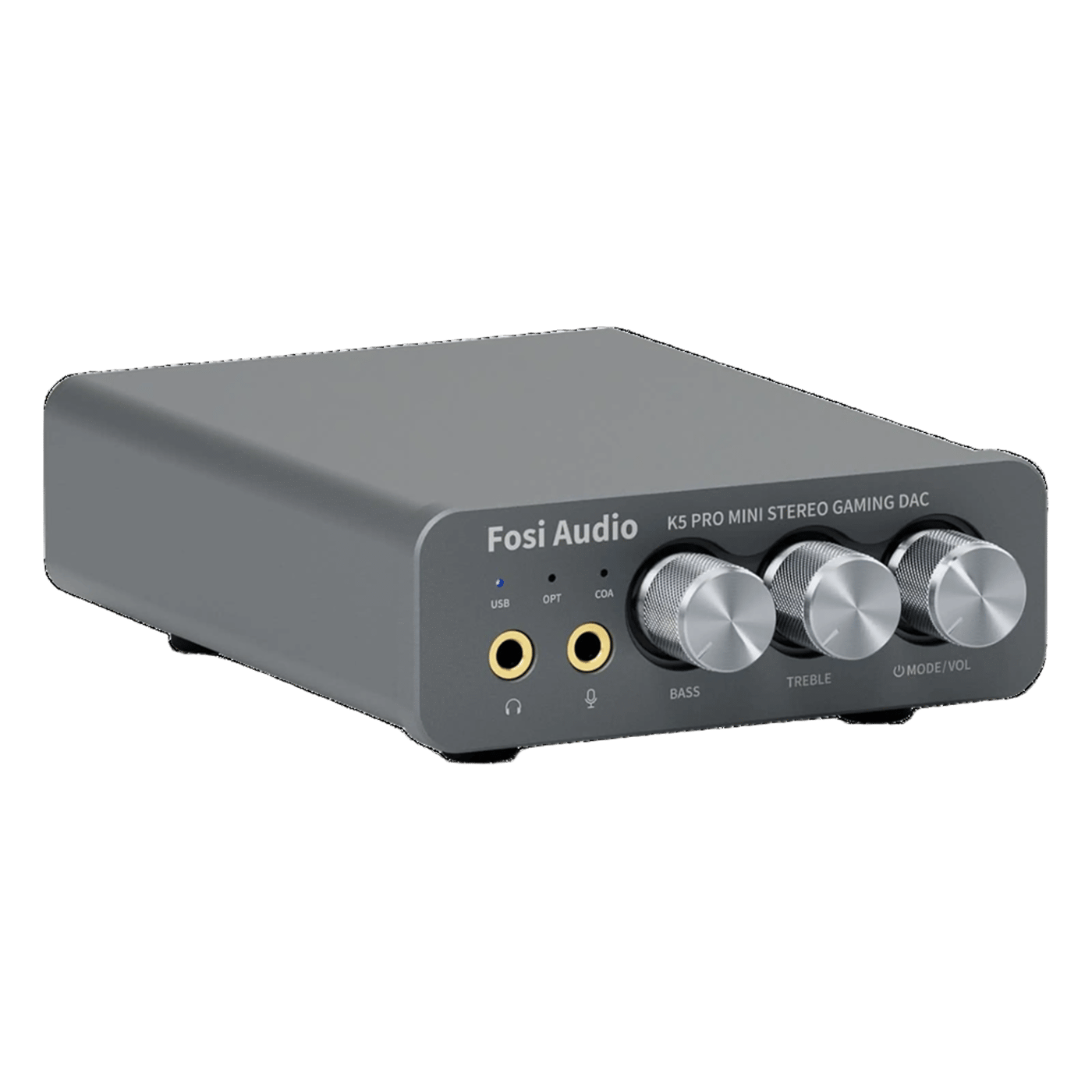 Fosi Audio K5 Pro Gaming-DAC og hodetelefonforsterker