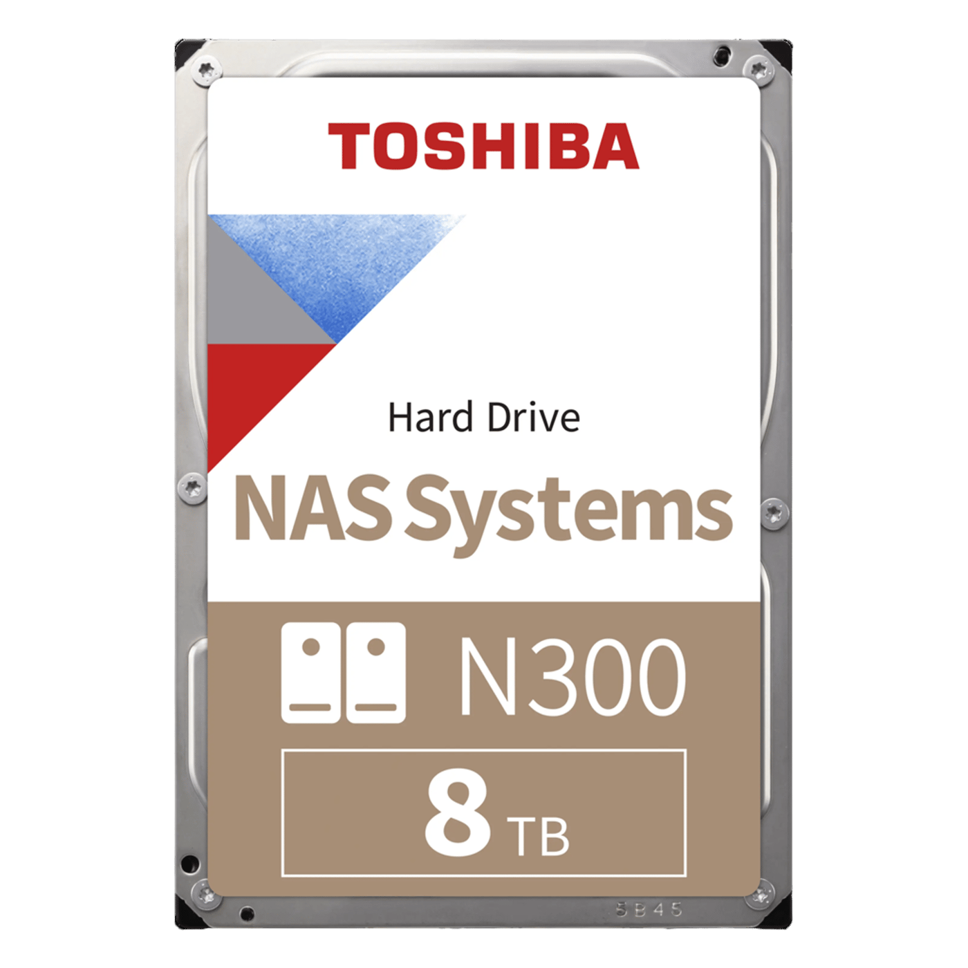 Toshiba N300 NAS-hårddisk 3,5 tum 8 TB