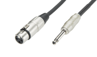 6,3 mm til XLR