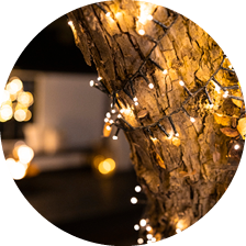 Ljusslingor för utomhusbruk