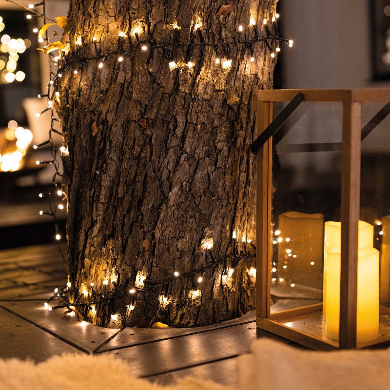 Belysning trädgård